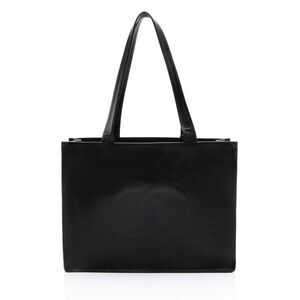 Chanel Vintage Caviar Leather CC Shopping Tote